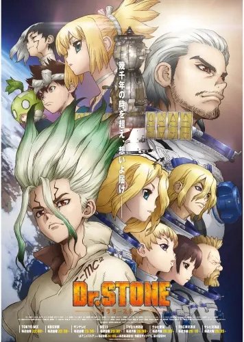 Plakat Anime Manga Dr. Stone dr_002 A2 (custom)