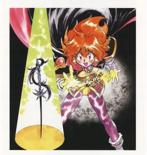 Plakat Anime Manga Slayers slyr_003 A2 (custom)