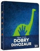 Filmy przygodowe Blu-Ray - GALAPAGOS Dobry dinozaur Steelbook 3D (2BD) - miniaturka - grafika 1