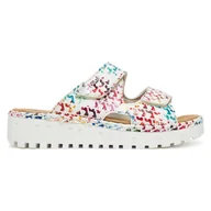 Klapki i japonki damskie - Klapki Rieker V1392-90 - miniaturka - grafika 1