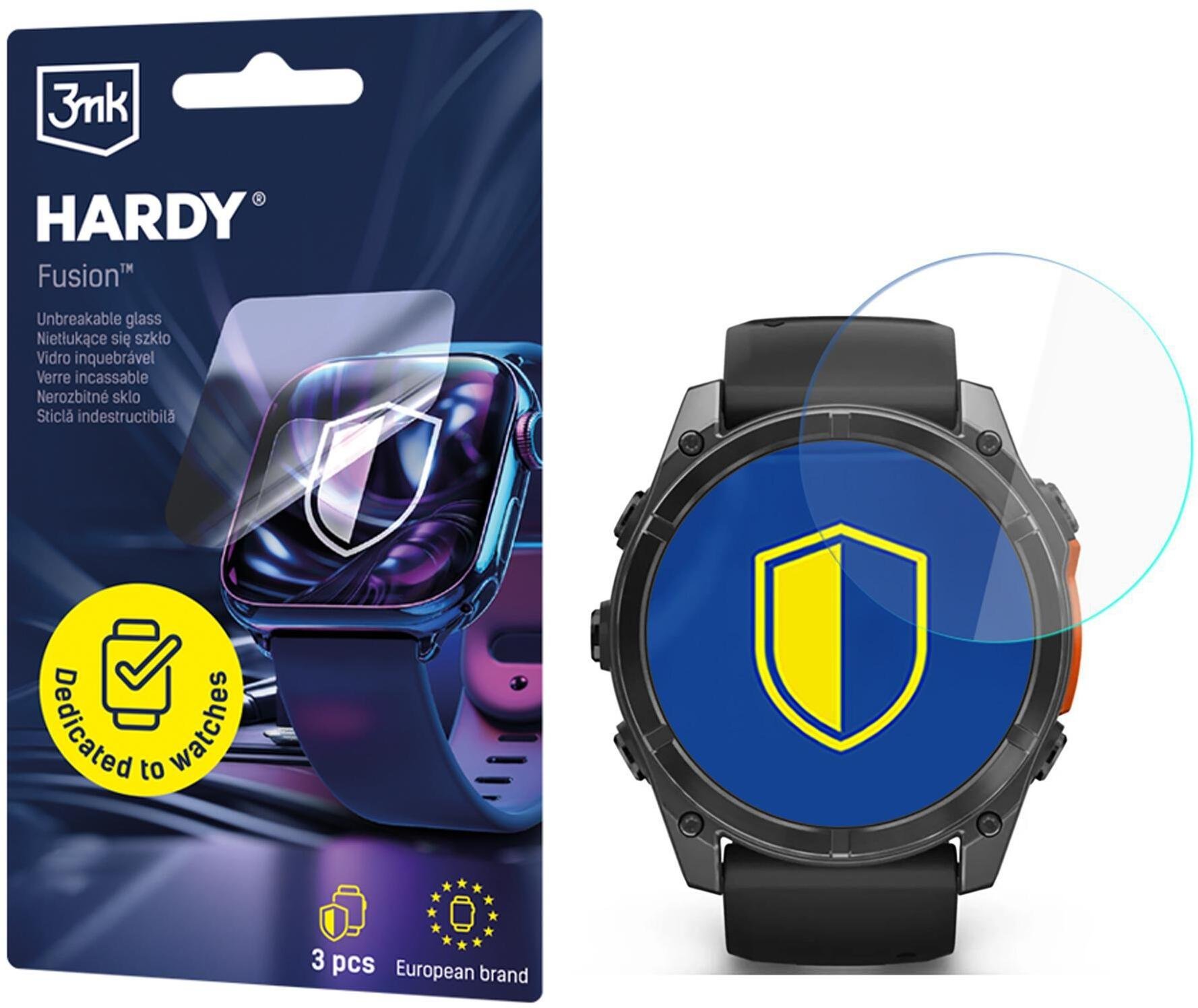 3MK Garmin Fenix 8 Amoled 51mm - 3mk Hardy Fusion Watch Protection