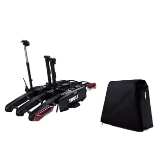 Bagażnik rowerowy na hak holowniczy Thule Epos 3 + Pokrowiec na uchwyt rowerowy Thule Epos 3B Storage Bag - Bagażniki dachowe - miniaturka - grafika 1
