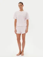 Piżamy damskie - Tommy Hilfiger Piżama UW0UW05912 Różowy Regular Fit - miniaturka - grafika 1