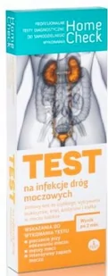 Home Check Test na infekcje dróg moczowych, 1szt. - Testy ciążowe i diagnostyczne - miniaturka - grafika 1