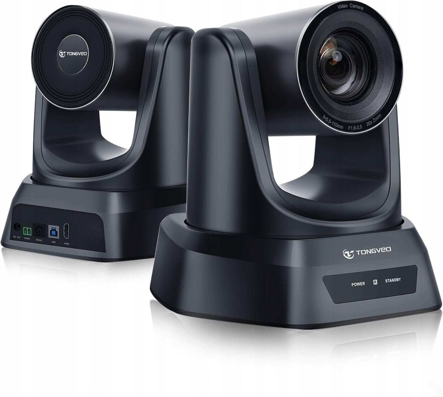 TONGVEO Kamera do wideokonferencji HDMI PTZ 20x zoom USB 1080p 60 kl/s