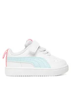 Buty dla dziewczynek - Puma Sneakersy Rickie Ac+ Inf 384314 42 Biały - miniaturka - grafika 1
