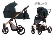 Wózki dziecięce - BEBETTO FLAVIO PREMIUM CLASS 2W1 Stella 01 - miniaturka - grafika 1