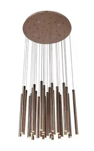 Maxlight Lampa wisząca Organic Copper ściemnialna P0174D P0174D - Lampy sufitowe - miniaturka - grafika 1