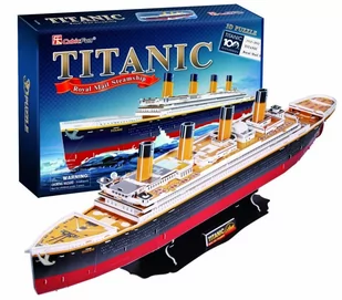 Cubicfun 3D Titanic Duży DA-01565 - Puzzle - miniaturka - grafika 1