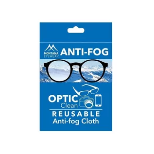 Akcesoria do okularów - Ściereczka AntiFog zapobiegająca parowaniu okularów i obiektywów do 200 użyć - Działa 24h - grafika 1