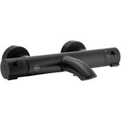 Baterie wannowe i prysznicowe - KFA Armatura Armatura Moza bateria wannowo-prysznicowa czarny 573401081 - miniaturka - grafika 1