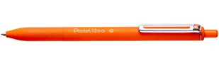Pentel BX470-F długopis IZee, mechanizm naciskowy, metalowy klips, grubość linii 0,5 mm, 12 sztuk, pomarańczowy - Długopisy - miniaturka - grafika 1