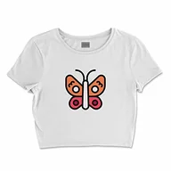 Koszulki i topy damskie - Bona Basics, Koszulka damska z nadrukiem cyfrowym,%100 bawełna, biała, casualowa, topy damskie, rozmiar: XL, biały, XL Krótki - miniaturka - grafika 1