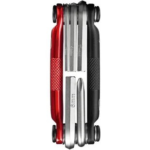 Crank Brothers Multi-Tool M5 Czarny/czerwony, czarny, czarny 115350 - Narzędzia rowerowe - miniaturka - grafika 1