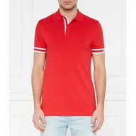Koszule męskie - Tommy Hilfiger Polo MONOTYPE CUFF | Slim Fit - miniaturka - grafika 1