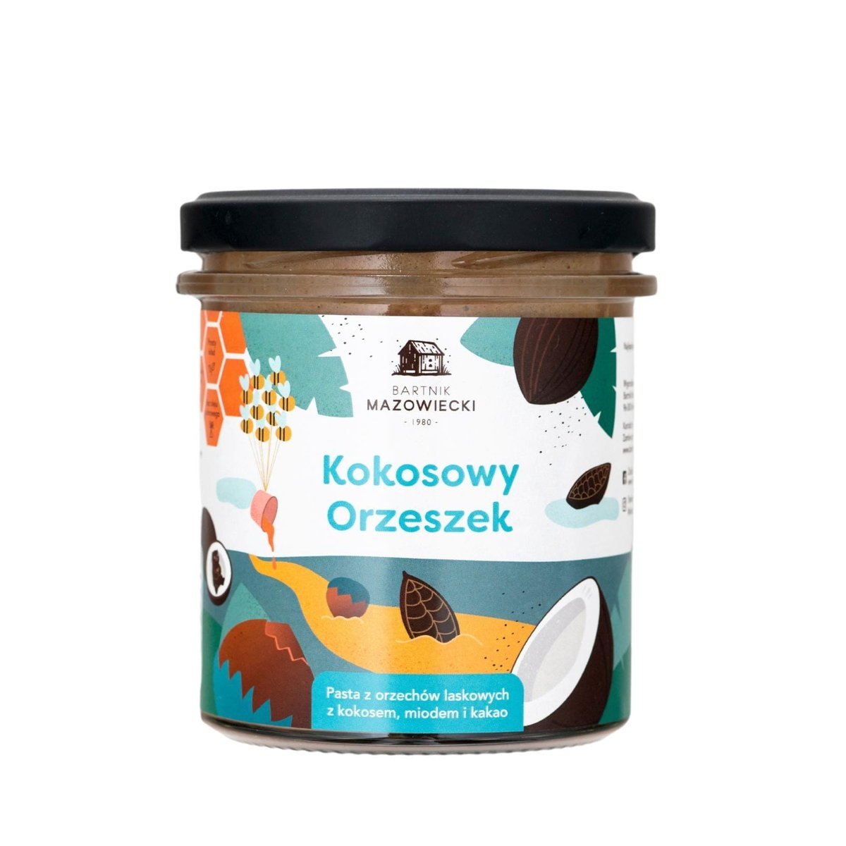 Kokosowy Orzeszek - pasta orzechowa z kokosem / Bartnik Mazowiecki