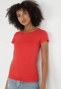 Koszulki i topy damskie - Czerwony T-shirt Nysalphia - miniaturka - grafika 1