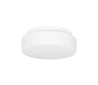 Lampy ogrodowe - Ecolite W122-BI - Plafon z czujnikiem HECTOR 1xE27/60W/230V IP44 biały - miniaturka - grafika 1