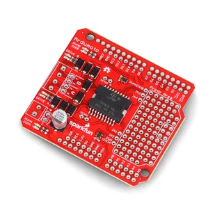 SparkFun Ardumoto - sterownik silników - L298 - nakładka do Arduino - SparkFun DEV-14129 - Podzespoły elektroniczne - miniaturka - grafika 1