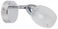Lampy ścienne - Candellux Lighting RICO 91-67500 chromowany kinkiet nad lustro LED klasyczny z ozdobnym kloszem 91-67500 - miniaturka - grafika 1