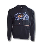 Bluzy męskie - Bluza z kapturem Nike Standard Issue Premium Basketball Hoodie - DA5989-010-M - miniaturka - grafika 1