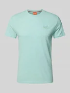Koszulki męskie - T-shirt z wyhaftowanym logo - miniaturka - grafika 1
