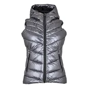 Kurtki damskie - Dare 2b Damska kurtka Complicate Gilet wodoszczelna izolowana srebrny chrom UK 16 - Bust 40", (102cm) - miniaturka - grafika 1