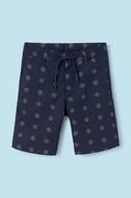 Spodnie i spodenki dla chłopców - Mayoral szorty bawełniane dziecięce kolor granatowy - miniaturka - grafika 1