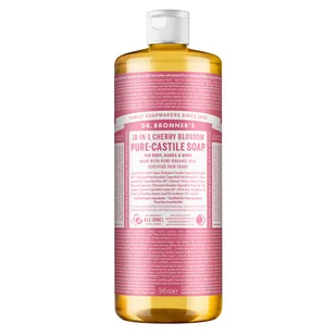 DR. BRONNER'S Mydło w Płynie 18w1 Kwiat Wiśni, Dr. Bronners, 945 ml - Kosmetyki do kąpieli - miniaturka - grafika 2