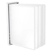 Notesy i bloczki - PANELE PREZENTACYJNE 10szt + UCHWYT zestaw BIAŁY - miniaturka - grafika 1