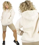 Bluzy damskie - Bluza damska z kapturem oversize i haftem QUEEN - miniaturka - grafika 1