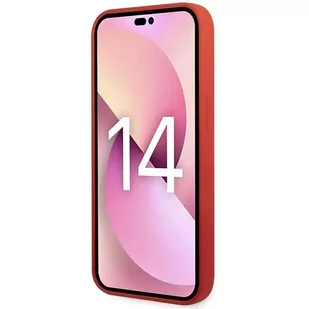 Etui na telefon Tumi Liquid Silicone hardcase do iPhone 14 czerwony/red - Etui i futerały do telefonów - miniaturka - grafika 3