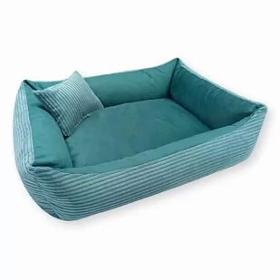 Legowisko dla kota MOLLY, 60x40 cm, Petrol - Legowiska dla kotów - miniaturka - grafika 1