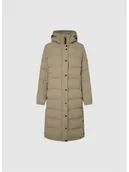 Kurtki damskie - Pepe Jeans Płaszcz zimowy w kolorze beżowym - miniaturka - grafika 1