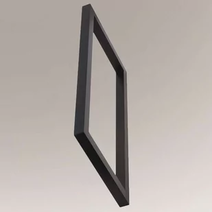 Shilo Ścienna LAMPA kinkiet ZAOSU 7902 prostokątna OPRAWA industrialna metalowa rama frame czarna 7902 - Lampy ścienne - miniaturka - grafika 1