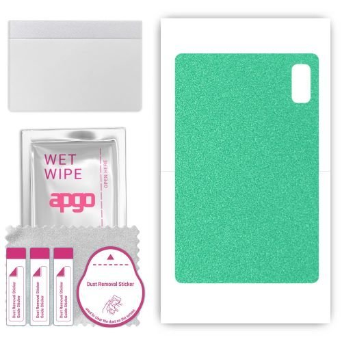 folia naklejka skórka strukturalna na TYŁ do HTC A103 Plus - Seledynowy Pastel Matowy - apgo SKINS