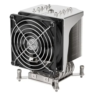 Silverstone XE04-2066 Procesor Chłodnica powietrza Czarny, Srebrny 1 szt. SST-XE04-2066 - Chłodzenie procesora - miniaturka - grafika 1