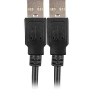 Kable komputerowe i do monitorów - LANBERG Kabel USB USB 1 m Czarny - miniaturka - grafika 1