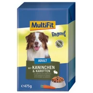 Mokra karma dla psów - MultiFit Adult w ragout 12 x 475 g Królik i marchewki - miniaturka - grafika 1