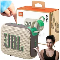 Głośniki przenośne - JBL Go 4 Beżowy - miniaturka - grafika 1