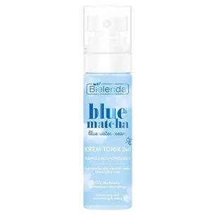 BLUE MATCHA blue water cream  krem  tonik 2w1 nawilżająco tonizujący, 75 ml - Bielenda BLUE MATCHA - Kremy do twarzy - miniaturka - grafika 1