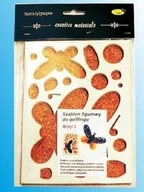 Masy plastyczne - Szablon figurowy do quillingu motyl 14.5x19cm - miniaturka - grafika 1