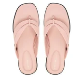 Klapki i japonki damskie - Japonki Tommy Hilfiger FW0FW09216 Różowy - miniaturka - grafika 1