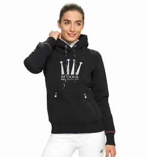 Spooks Bluza CROWN HOODY damska - navy - Kurtki jeździeckie - miniaturka - grafika 1