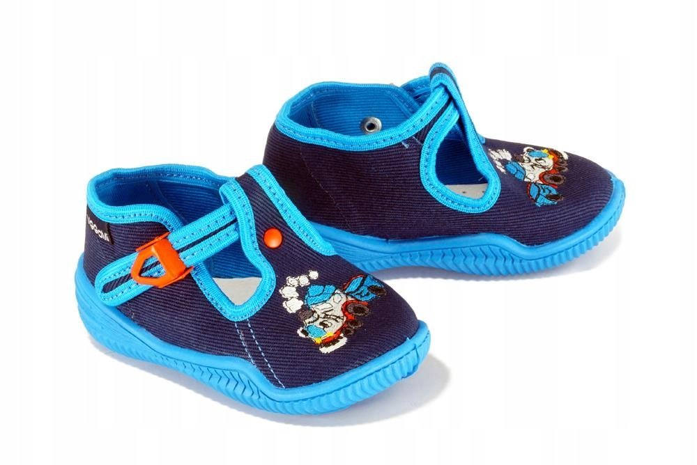 Kapcie dziecięce VIGGAMI BAMBINI granat r22