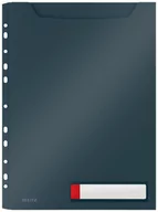 Koszulki na dokumenty - Leitz Koszulka poszerzana A4 perforacja szara - 3 szt - Cosy 46680089 - miniaturka - grafika 1
