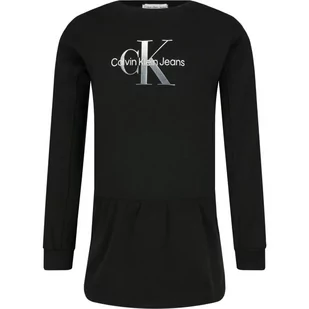 CALVIN KLEIN JEANS Sukienka - Sukienki i spódniczki dla dziewczynek - miniaturka - grafika 1