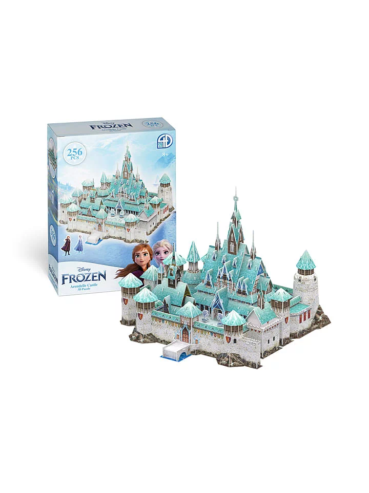 Disney Frozen 256-częściowe puzzle 3D - 8+