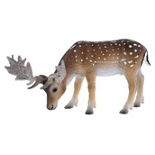 Figurki dla dzieci - Bullyland Jeleń czerwony pasący figurka 64451 24H - miniaturka - grafika 1