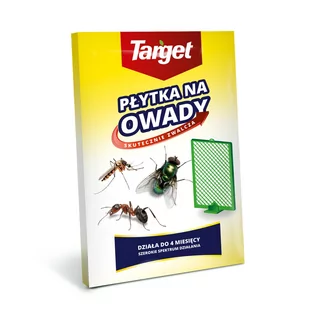 Target MAX PŁYTKA ZWALCZA OWADY LATAJĄCE I BIEGAJĄCE 1 SZT DMI023TX - Zwalczanie i odstraszanie szkodników - miniaturka - grafika 1